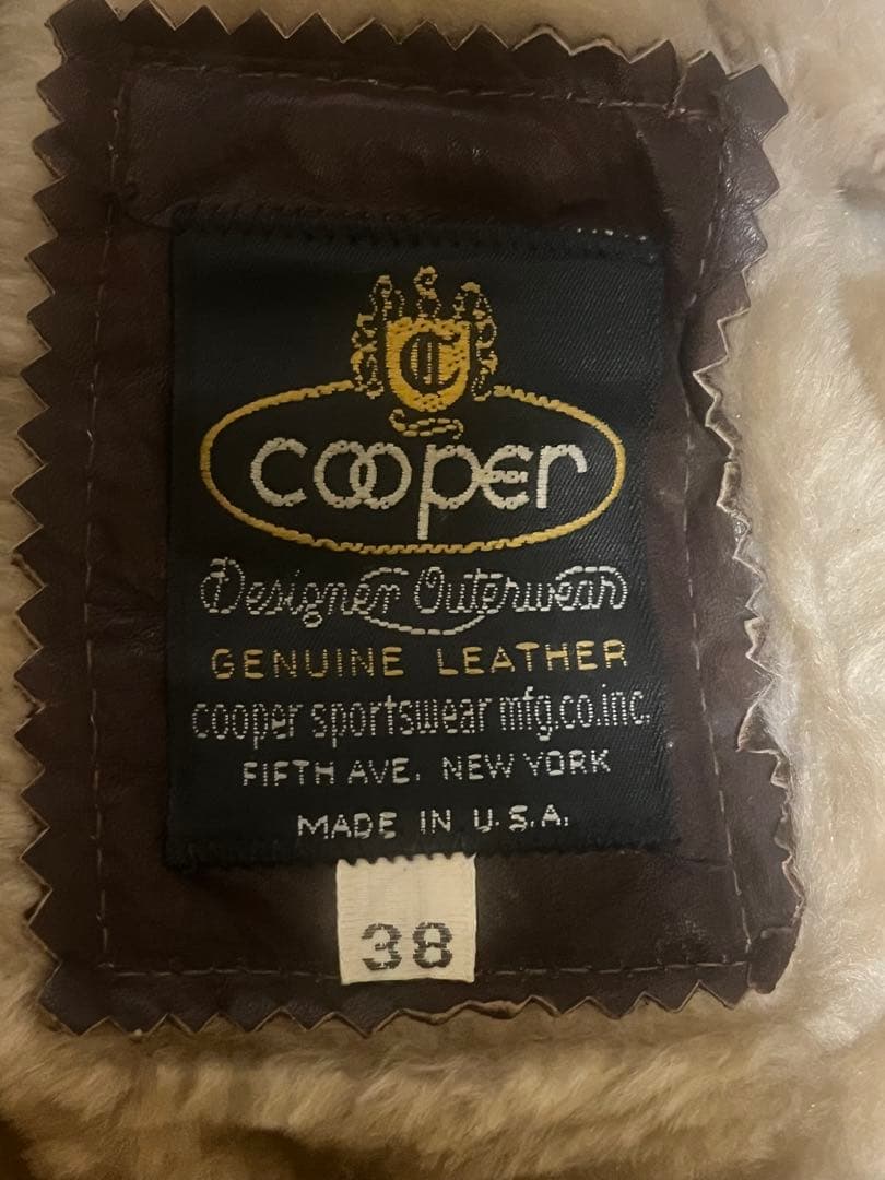 70s cooper G1 タイプフライトジャケット