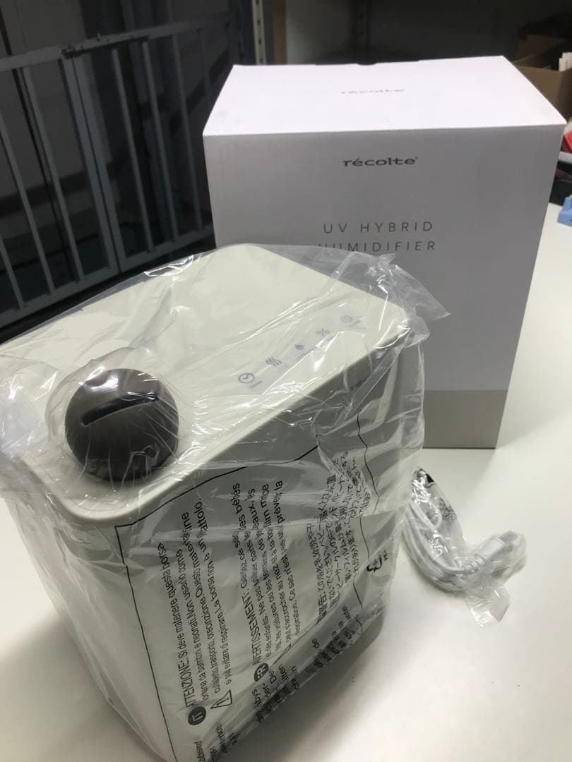 レコルト UVハイブリッド式加湿器 RHF-1 ホワイト