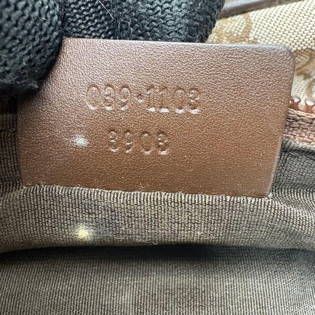 021 GUCCI アクセサリーポーチ ポーチ GGキャンバス xn4