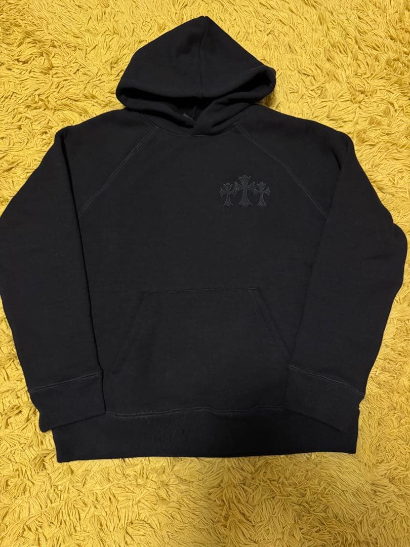 マ*ロ様 新品付属品完備新作クロムハーツynot セメタリークロスフーディー黒M