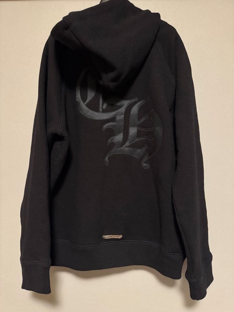 マ*ロ様 新品付属品完備新作クロムハーツynot セメタリークロスフーディー黒M