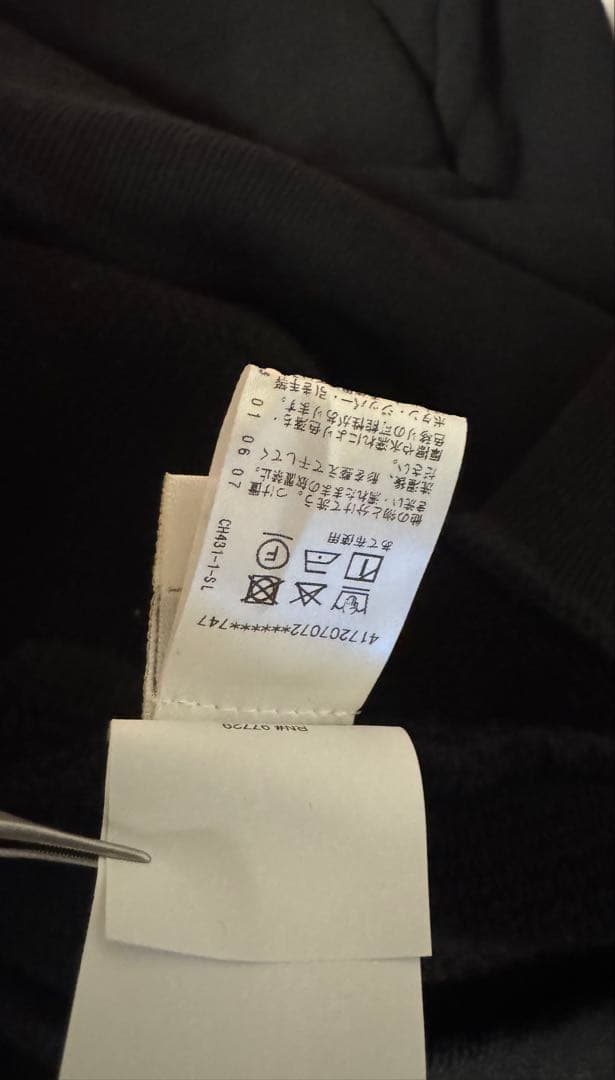 マ*ロ様 新品付属品完備新作クロムハーツynot セメタリークロスフーディー黒M