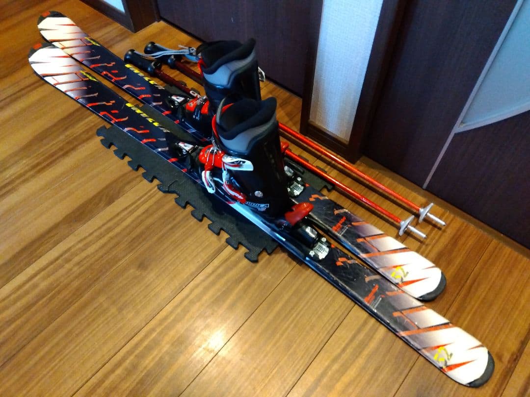 KAZAMA 学生・メンズ・レディース用/スキーセット・メンテ・WAX済み✔