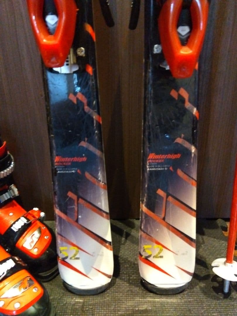 KAZAMA 学生・メンズ・レディース用/スキーセット・メンテ・WAX済み✔