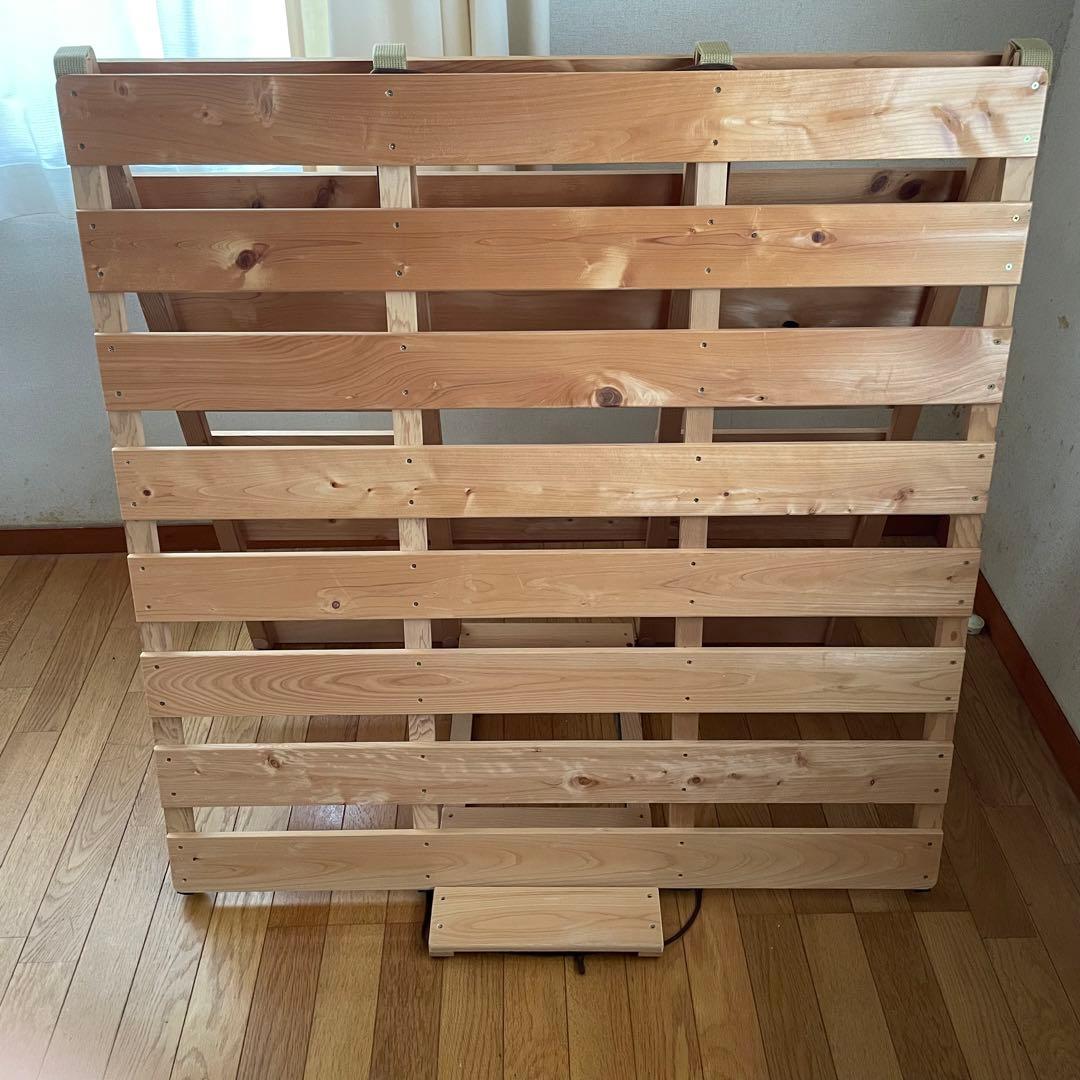 国産 木製すのこベッド シングルサイズ