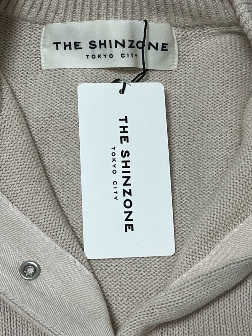 〖新品未使用〗THE SHINZONEシンゾーンコットンロングリブカーディガン