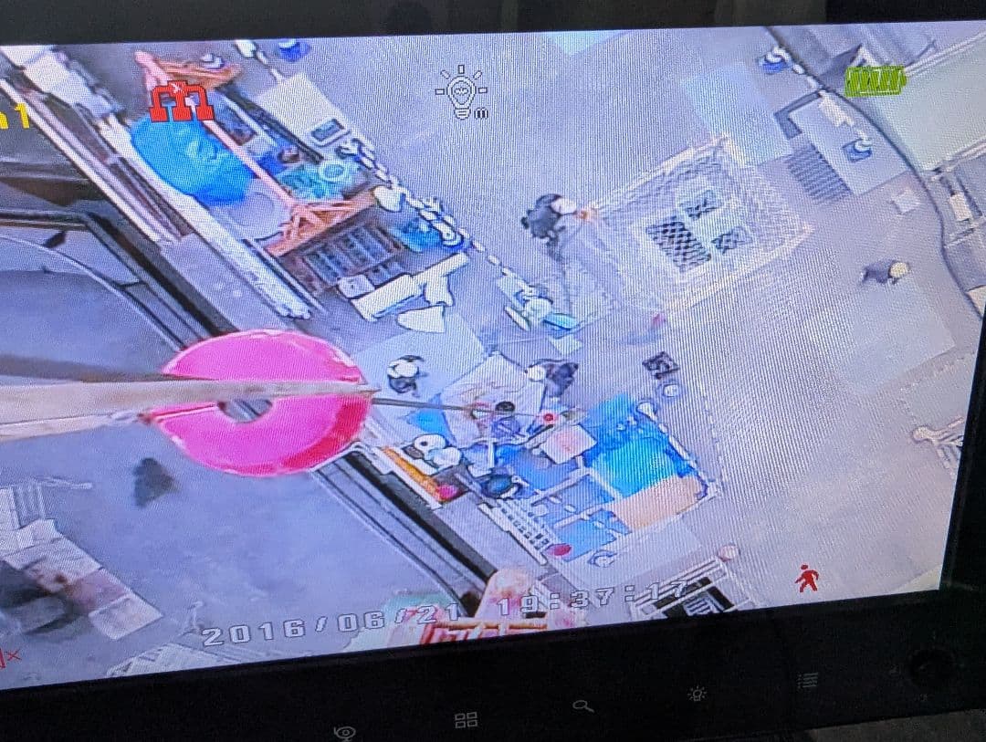 ラフタークレーン用　　KATO　TADANO　　　　無線カメラ　ズーム機能あり