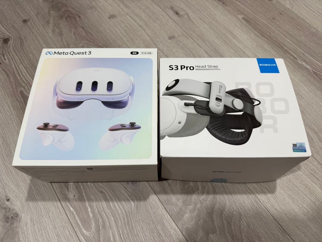  Quest 3 512GB×BOBOVR S3 Pro