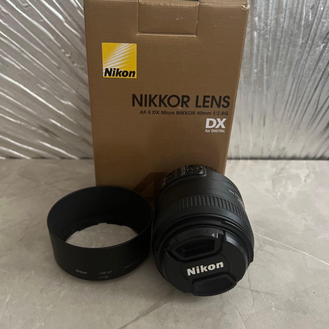 Nikon AF-S DX 40mm f2.8G マクロ撮影用 料理撮影に最適