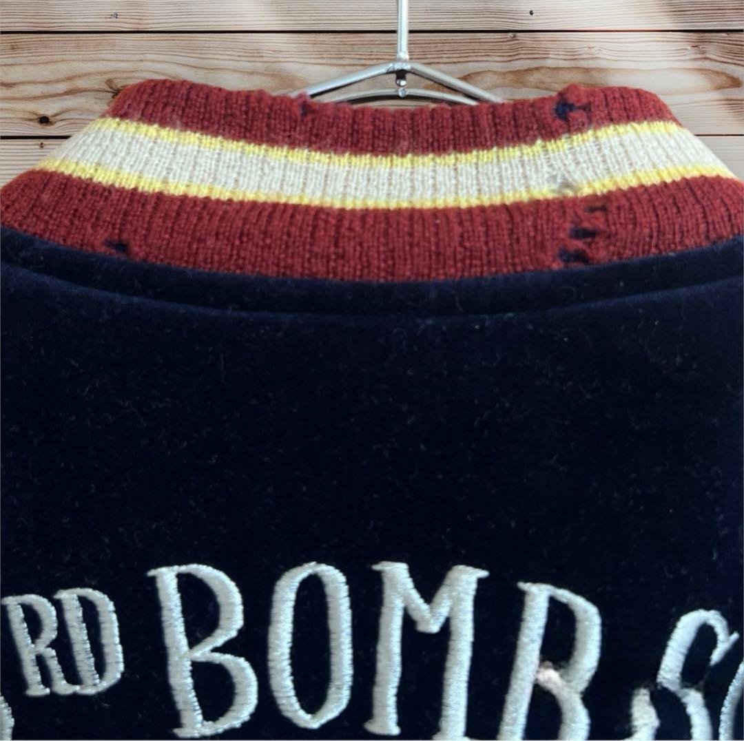 テーラー東洋 港商346rd BOMB SQ×SCULリバーシブルスカジャン