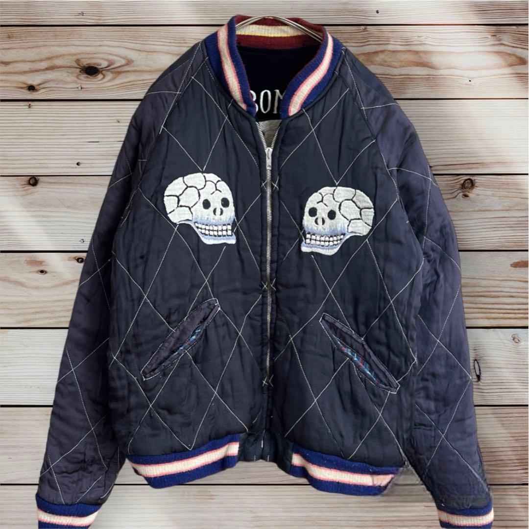 テーラー東洋 港商346rd BOMB SQ×SCULリバーシブルスカジャン