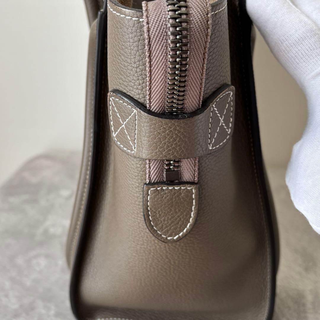 【週末限定】国内百貨店購入◆極美品 セリーヌ ラゲージ マイクロ スリ 保存袋付