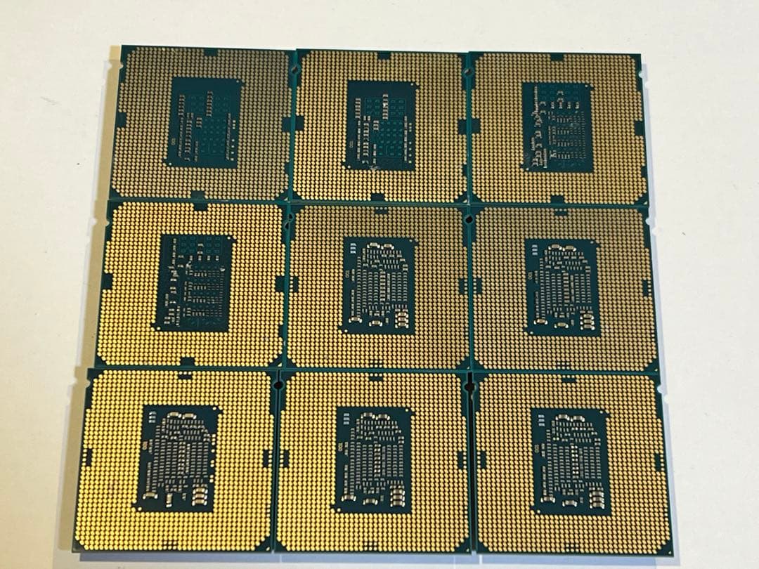 Intel Core i3-8100, i5-7400, i5-6400他計9個