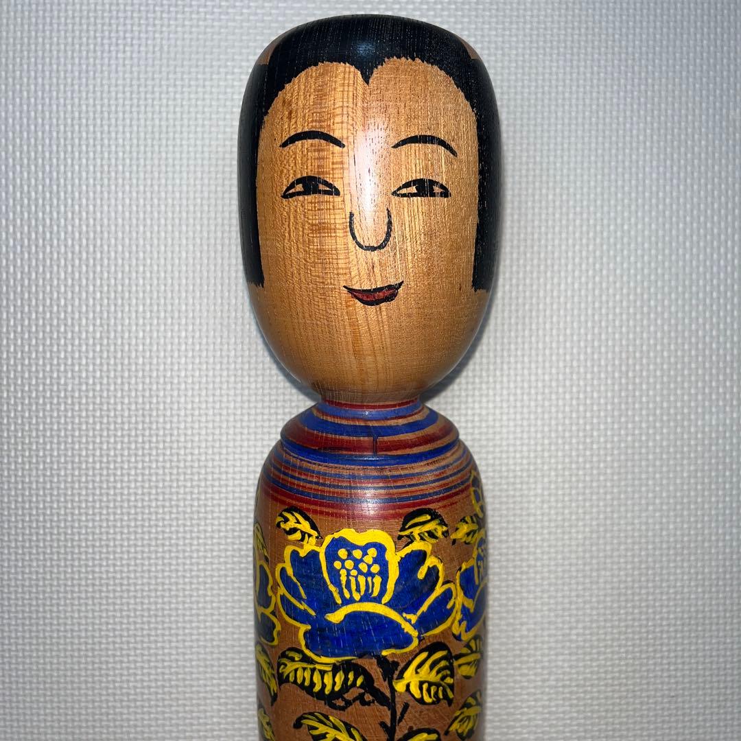 紫色椿花模様　⭕️小椋久太郎　名工　超希少　88歳