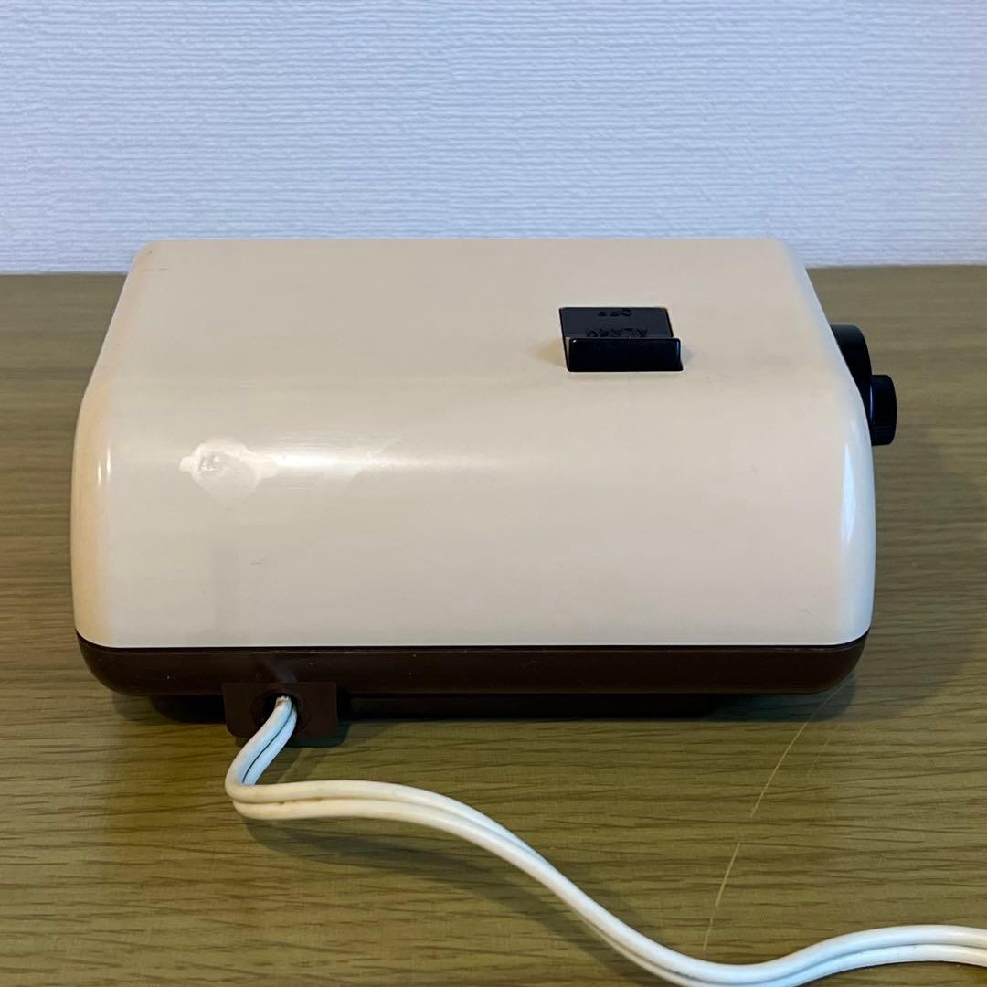 【メンテ済・動作正常】箱付 CITIZENパタパタ時計 ハイリーフ・カーチス 茶