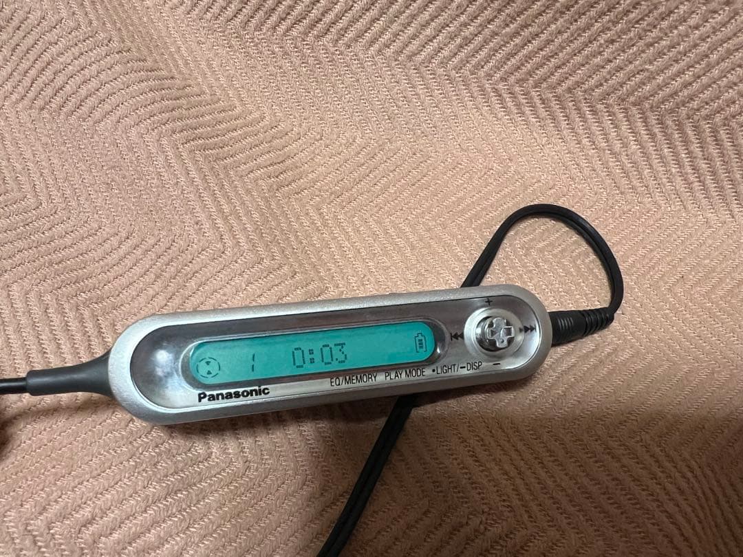 Panasonic パナソニック　ポータブルMDプレーヤー SJ-MJ18