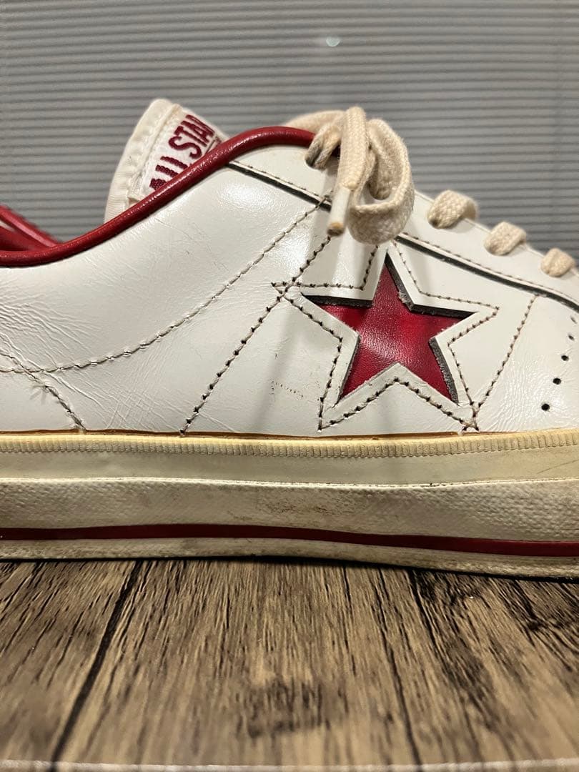 90s 日本製 コンバース ワンスター レザー チャックテイラー プロケッズ