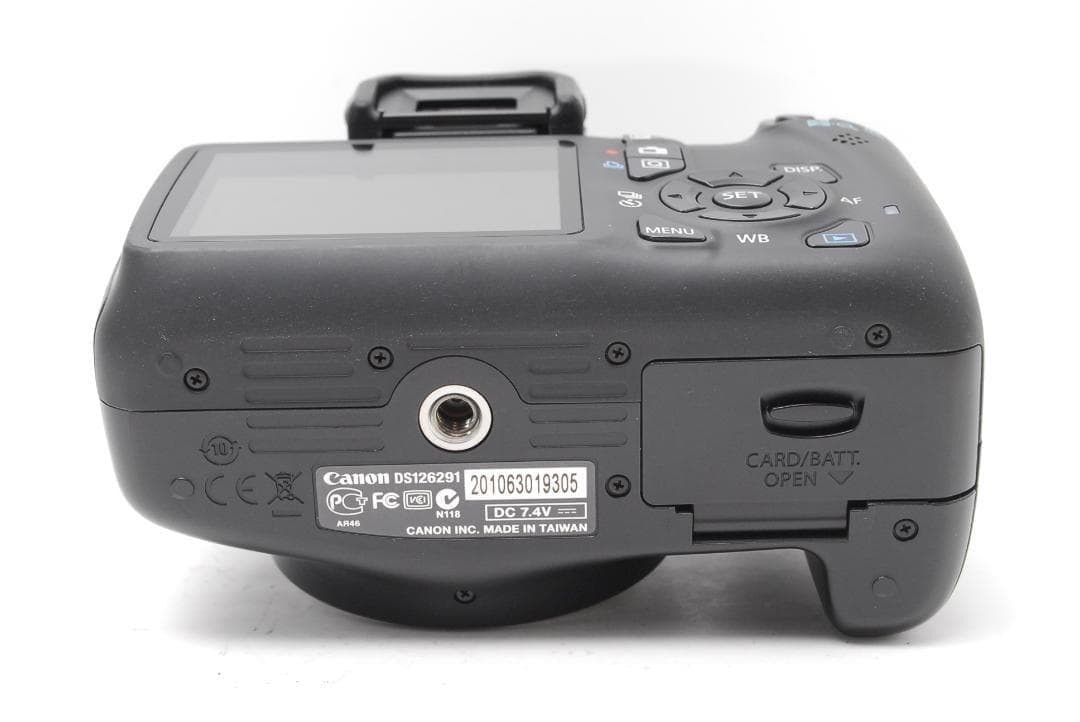 【新品級ショット数　美品】Canon Kiss X50　スマホ転送　手振れ補正