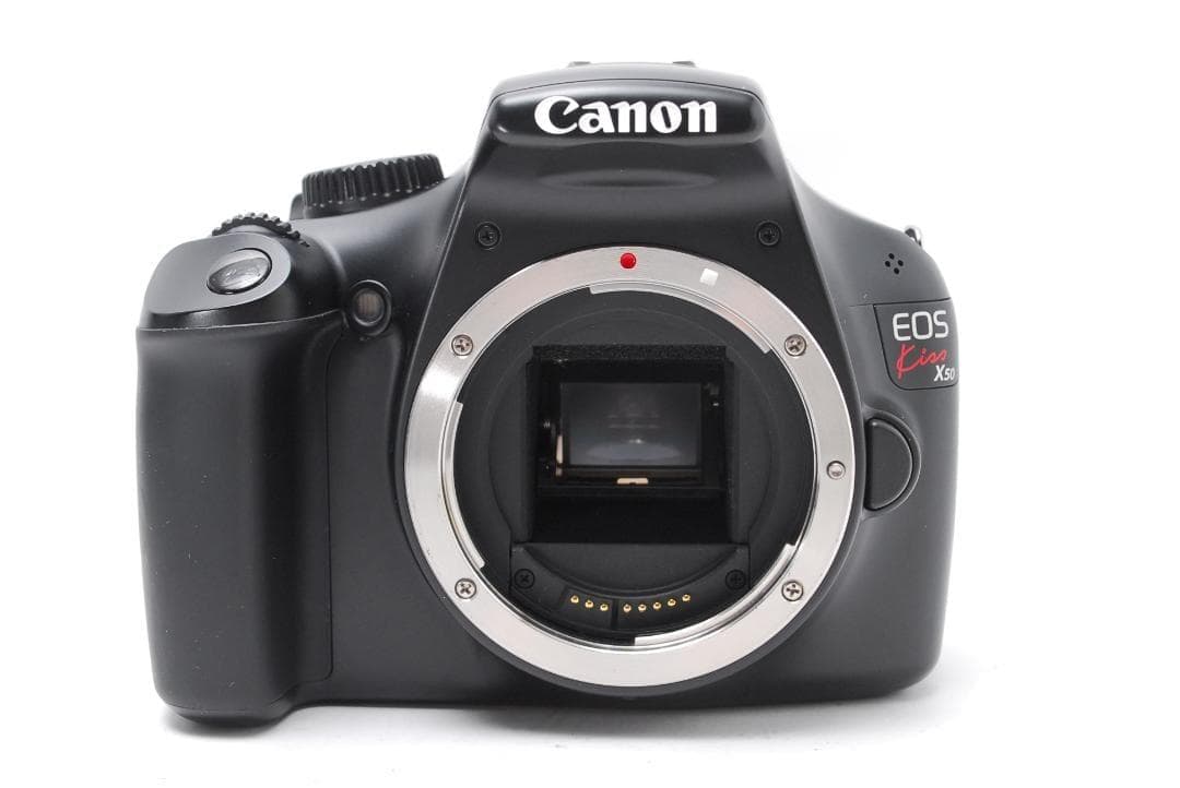【新品級ショット数　美品】Canon Kiss X50　スマホ転送　手振れ補正