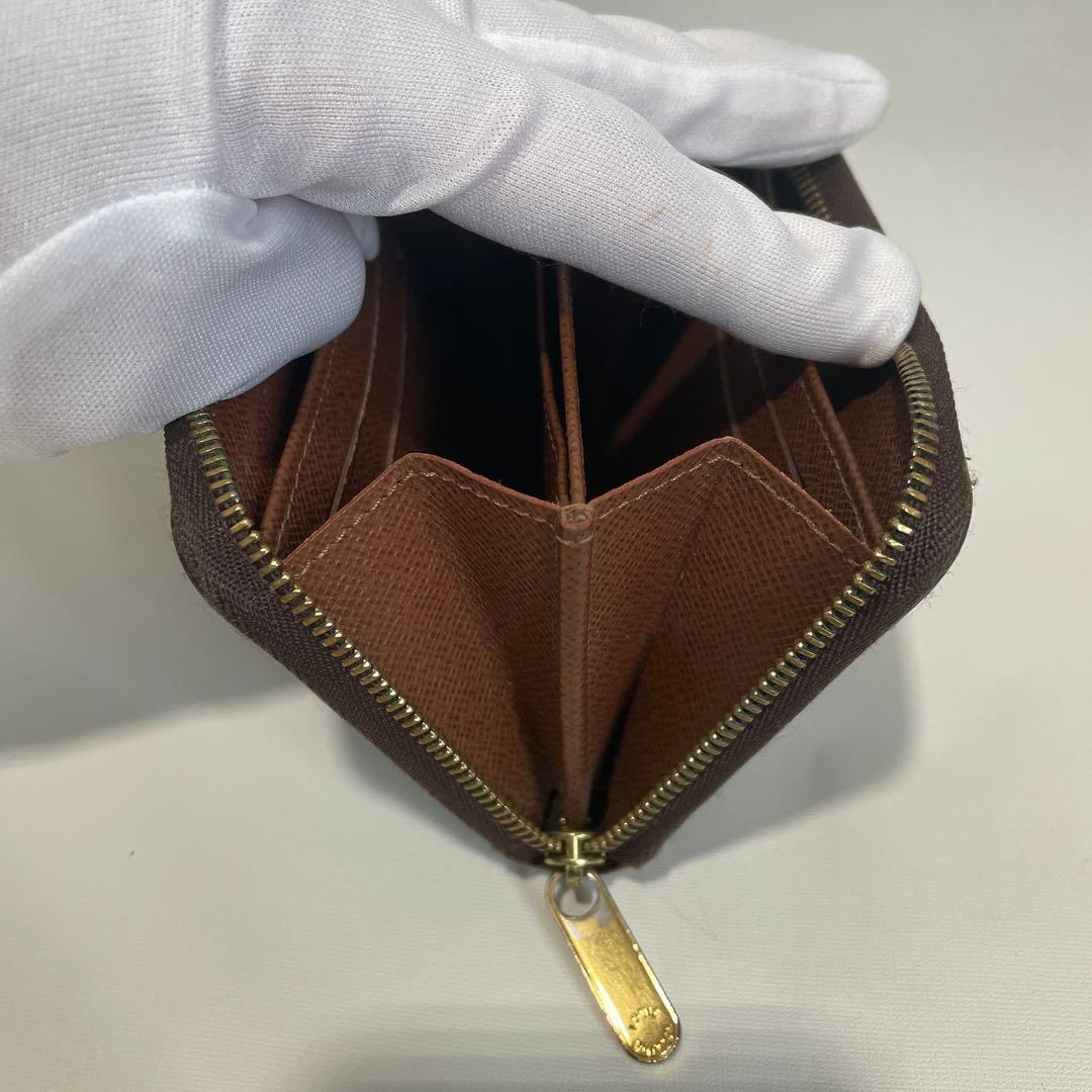 ルイヴィトン モノグラム　ジッピーパース ラウンドジップ