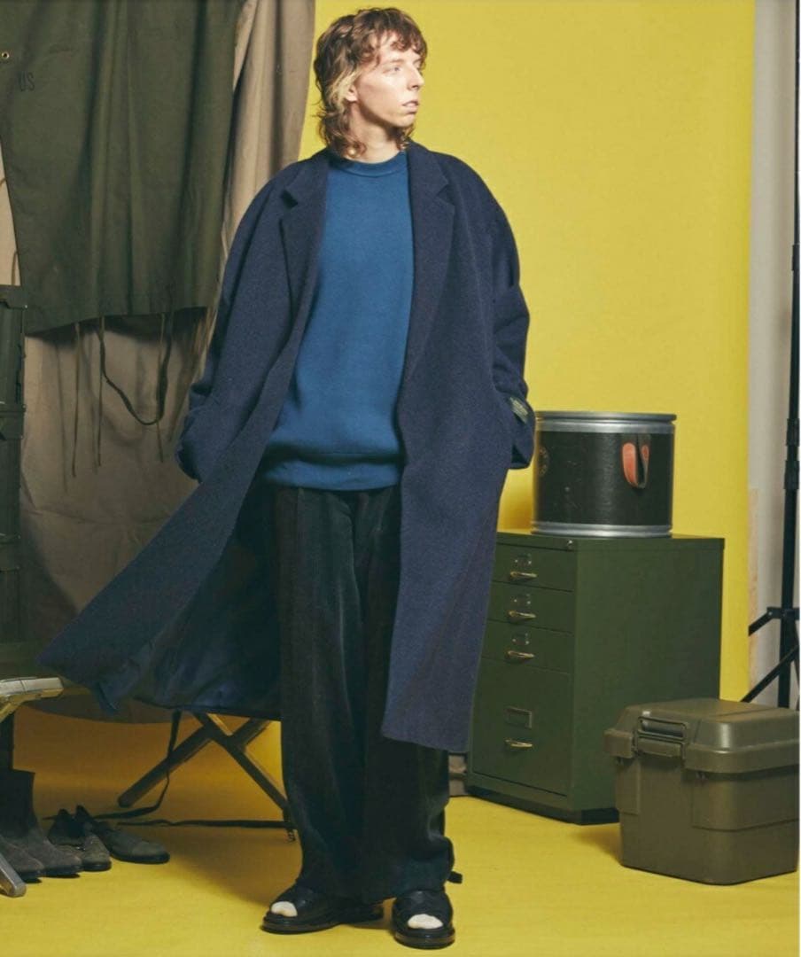 P*I様 極美品　メゾンスペシャルPECOLAMB Super100'sチェスタ