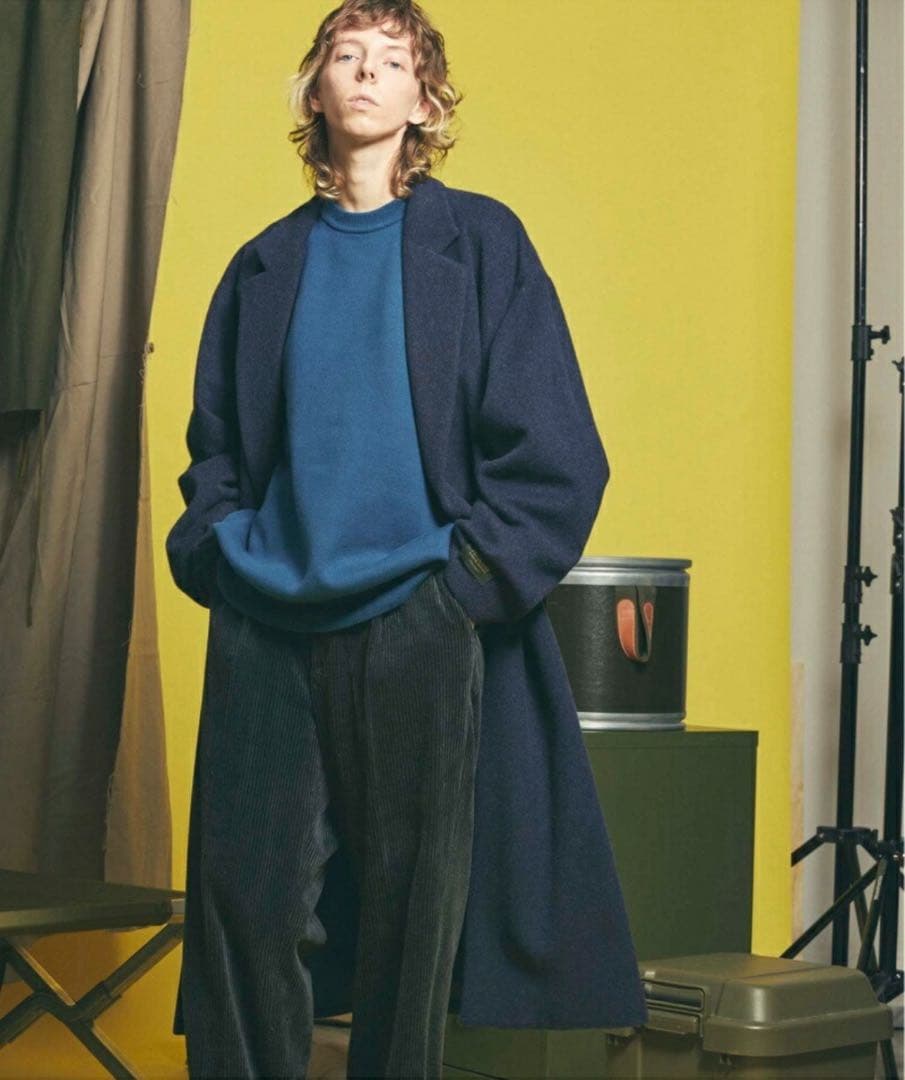 P*I様 極美品　メゾンスペシャルPECOLAMB Super100'sチェスタ