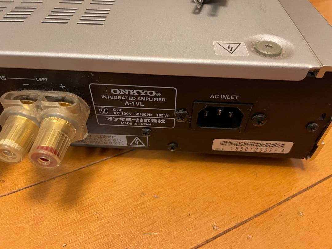 ONKYO アンプ RCA端子多数 リモコン付き