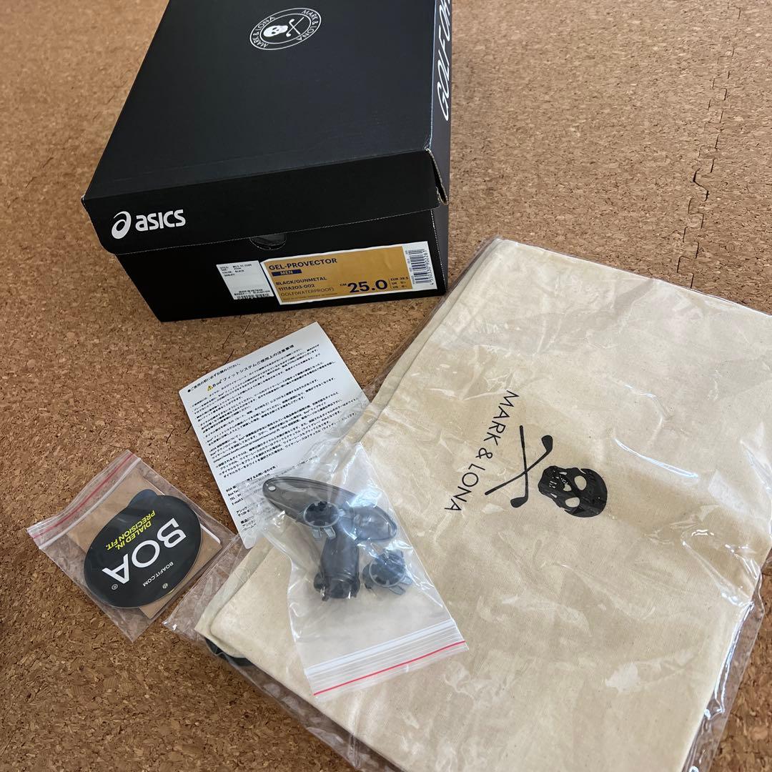 マーク＆ロナ　スパイク　アシックスコラボBOA 25cm