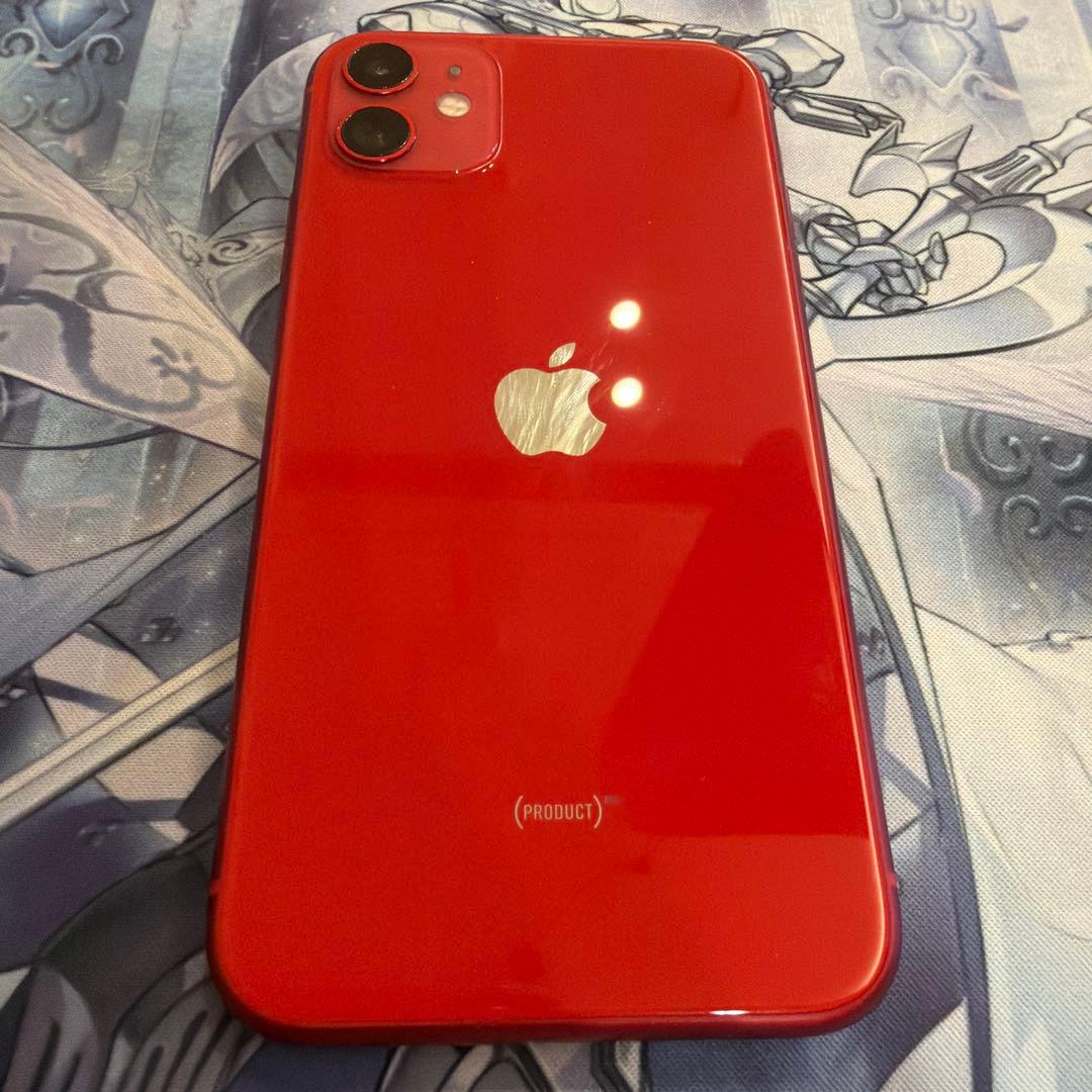 Apple iPhone 11 （PRODUCT）RED)　本体　64GB