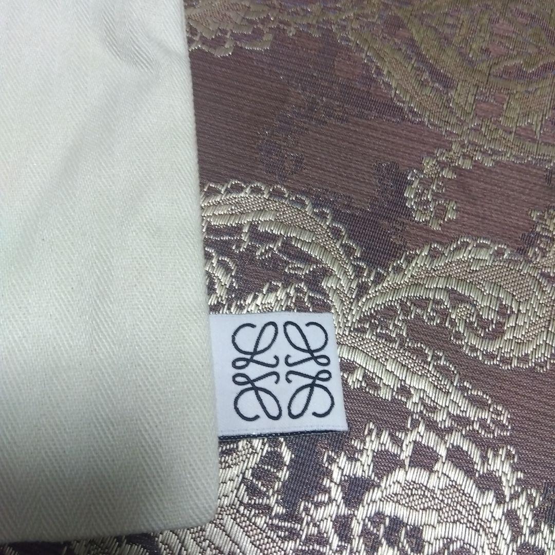 【極美品】LOEWE ロゴ入りストラップ 黒