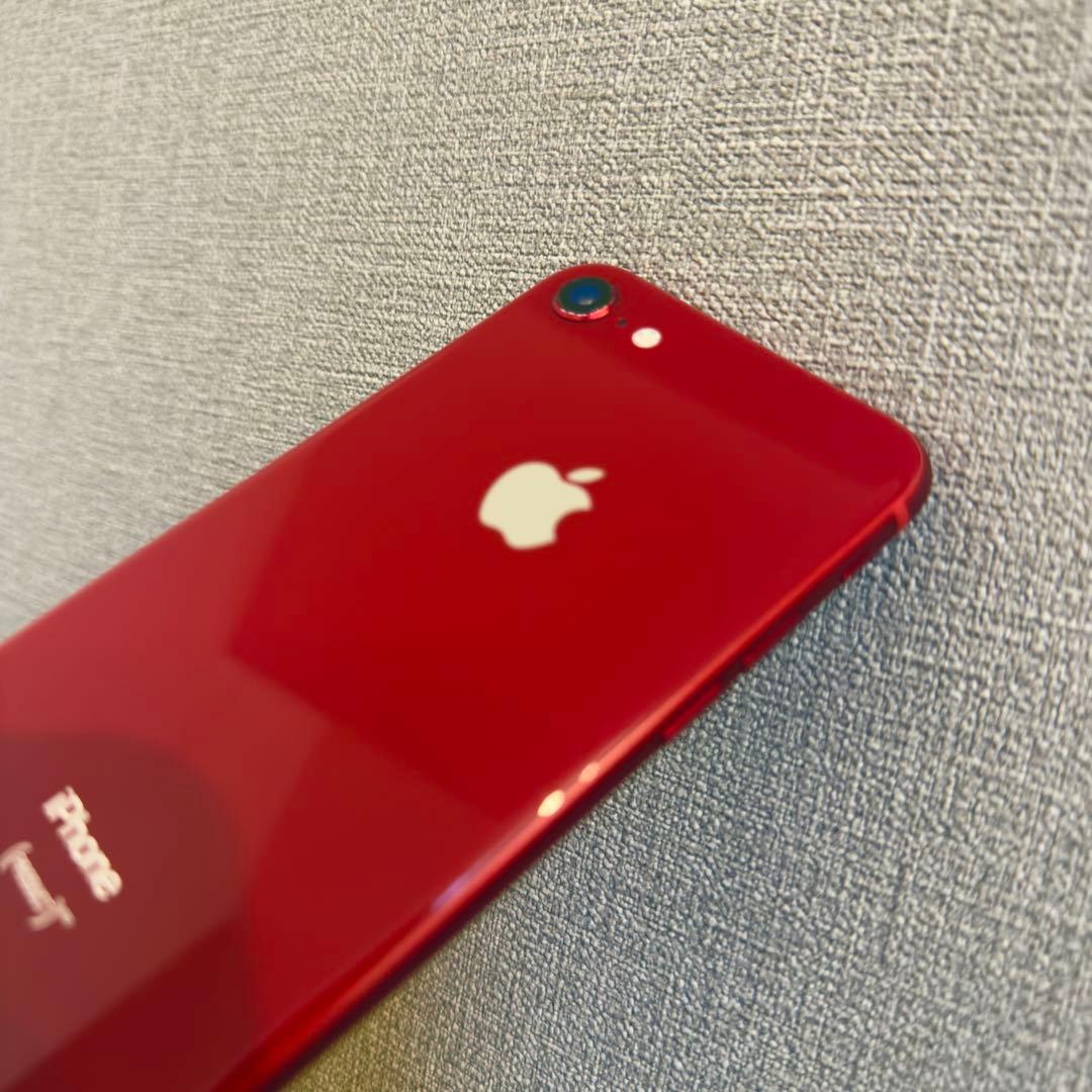極美品 iPhone 8 64GB SIMフリー レッド