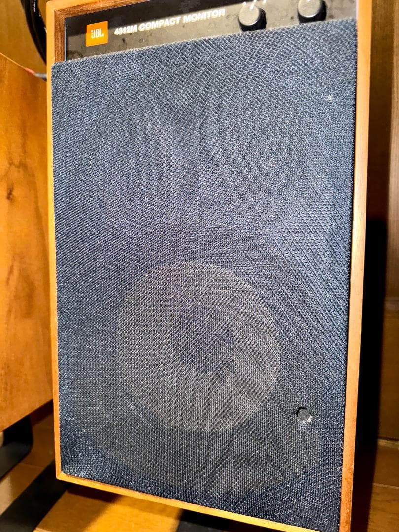 JBL 4312Mオーディオセット：ケーブル・スタンド・インシュレーター付き！