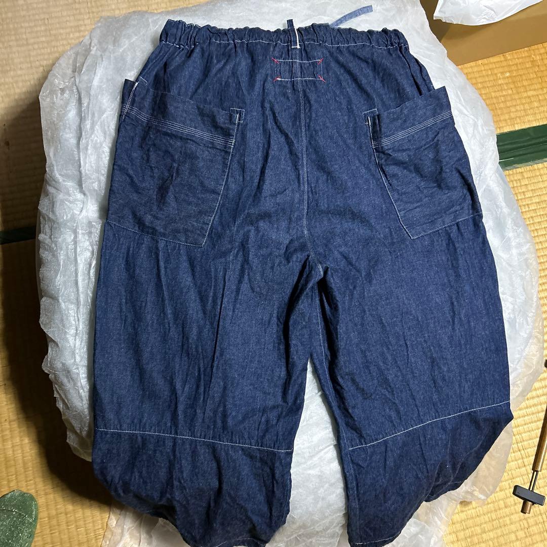 リラックスフィット ダークブルーパンツ快晴堂