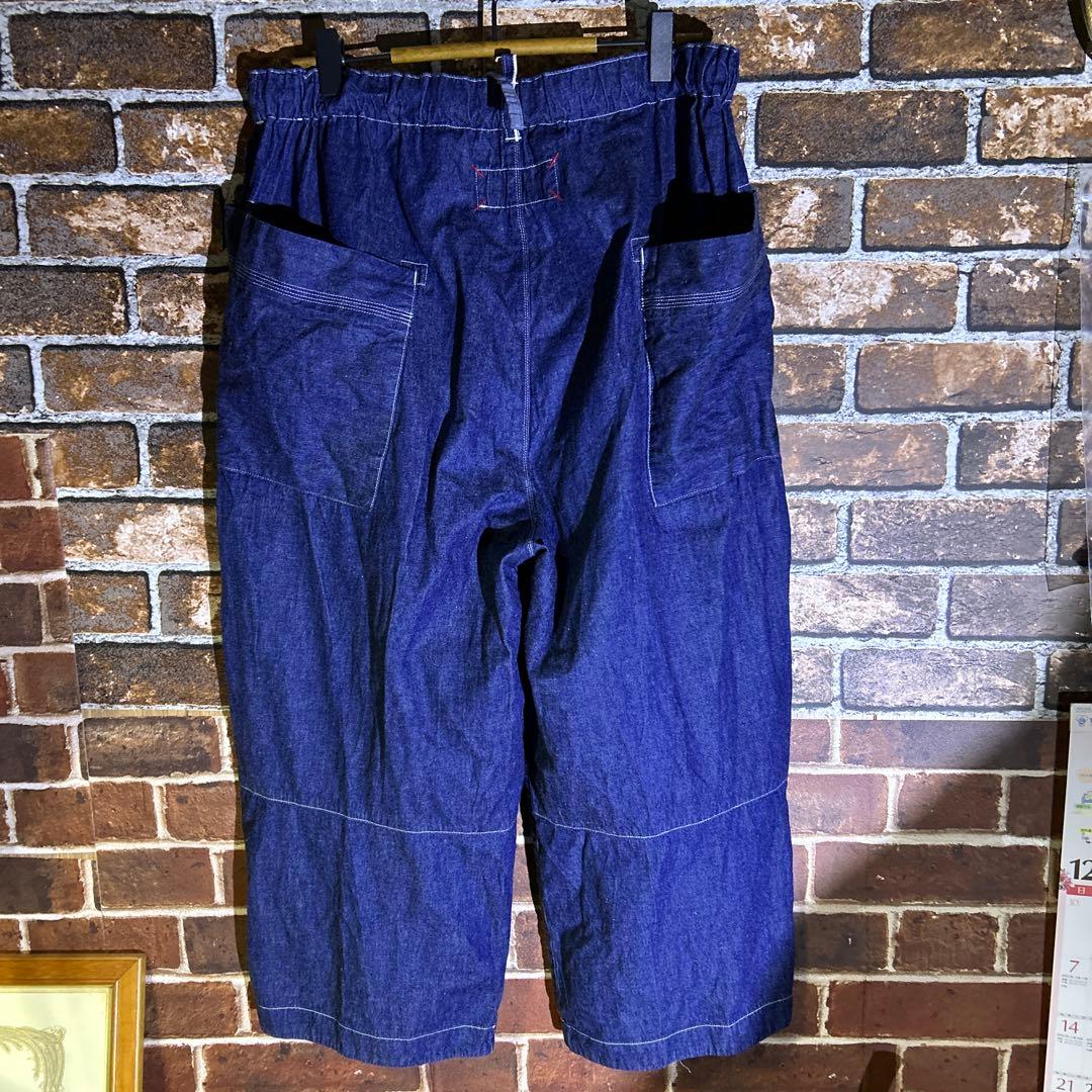 リラックスフィット ダークブルーパンツ快晴堂