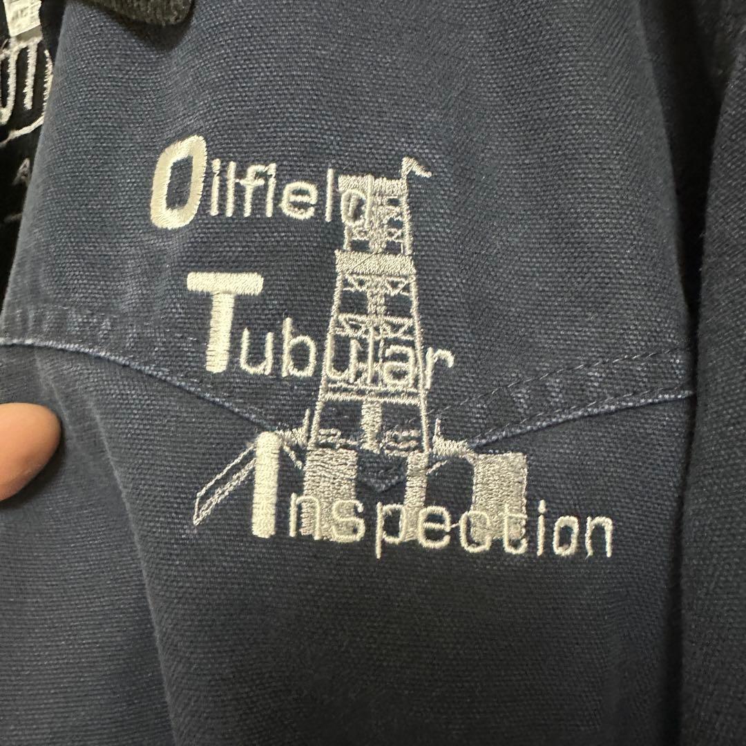 Carhartt サンタフェジャケット企業ロゴ