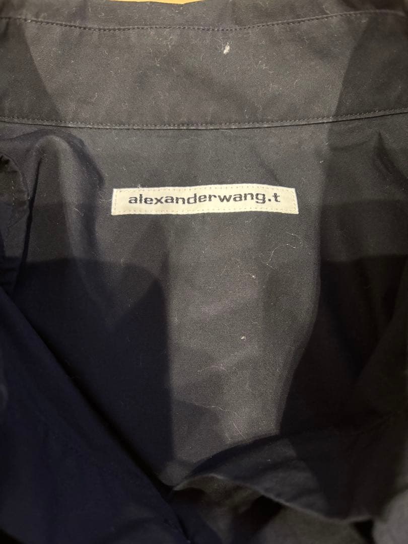 alexanderwang クロップドシャツ 長袖 クロップ