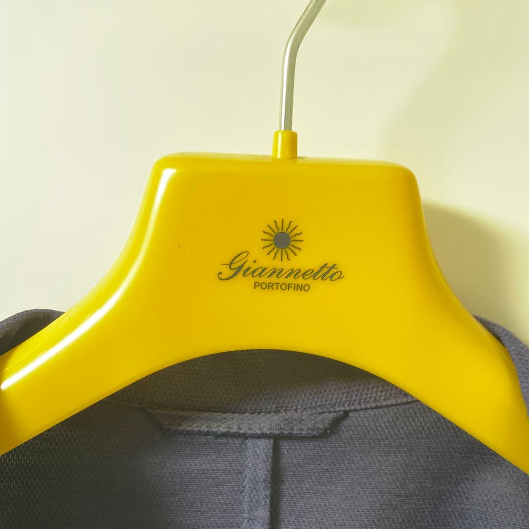 Giannetto ネイビー  シャツジャケット