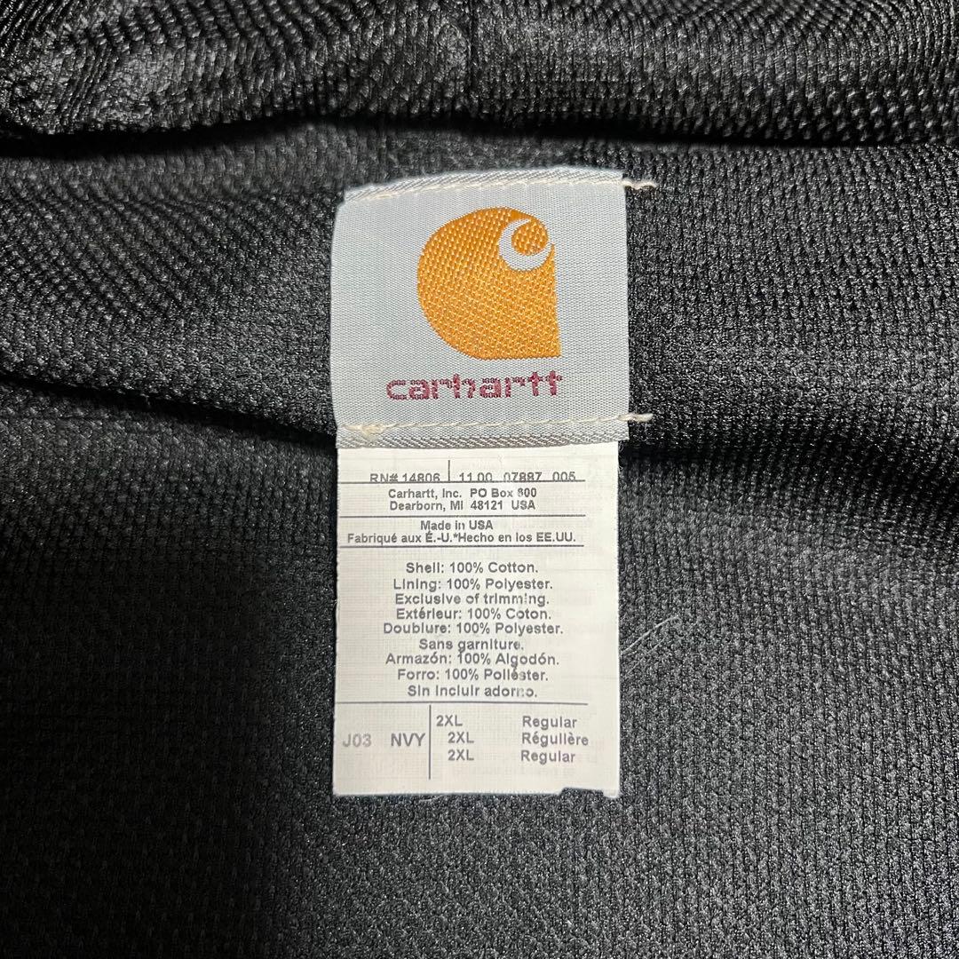 USA製 90s carhartt ダックアクティブジャケット デッドストック