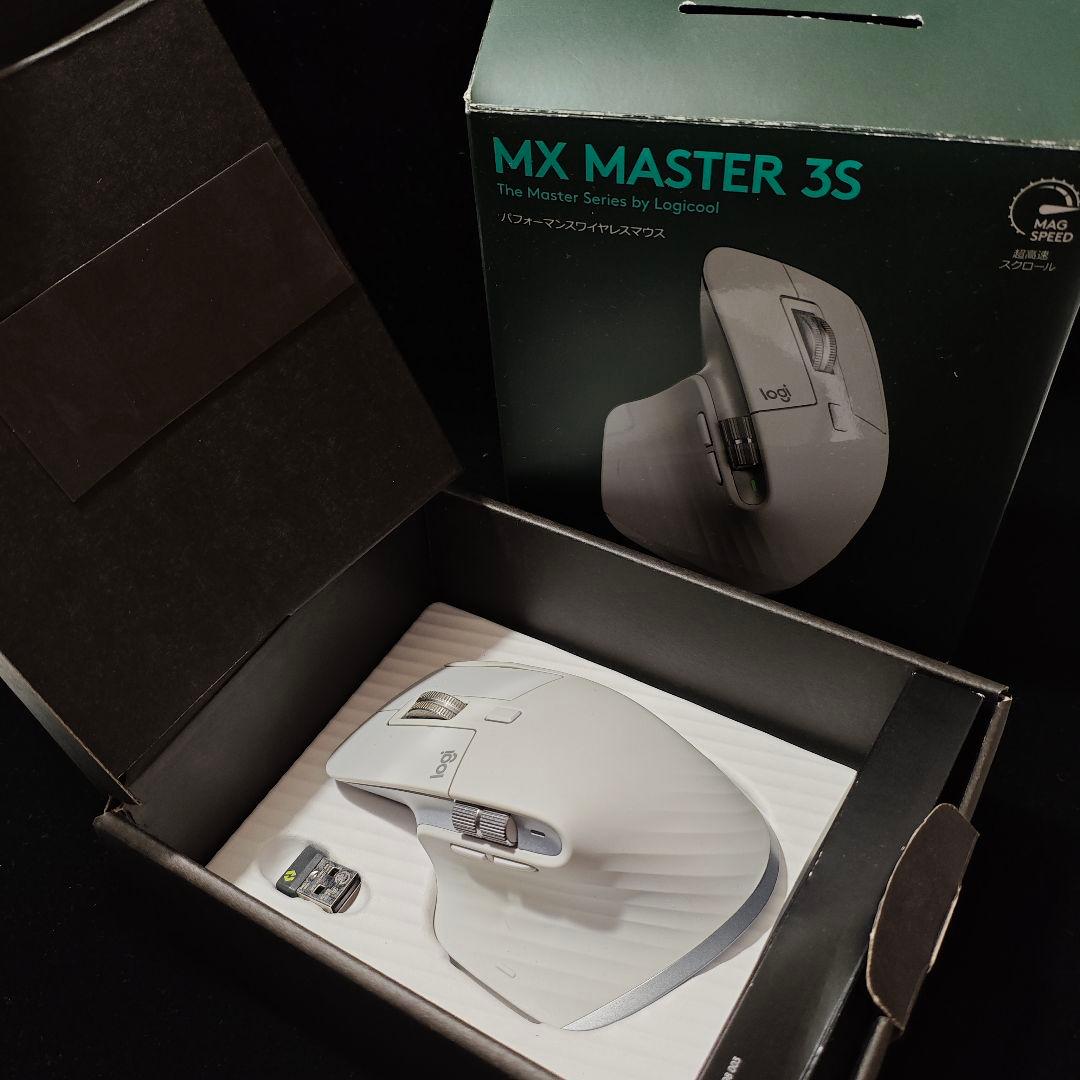 MX Master 3S ペイルグレー 　マウスソール新品 s2
