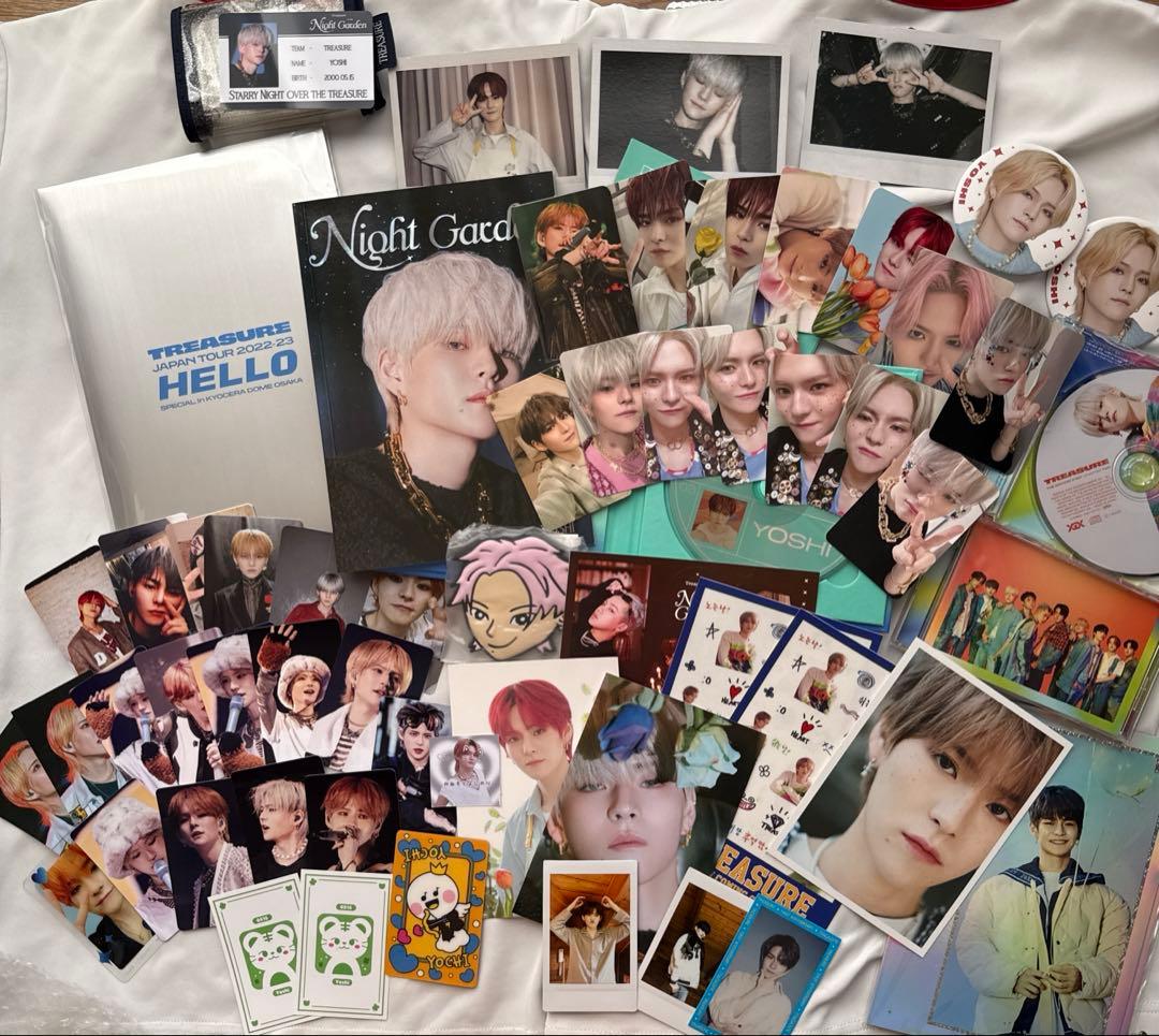 treasure ヨシ YOSHI グッズ トレカ