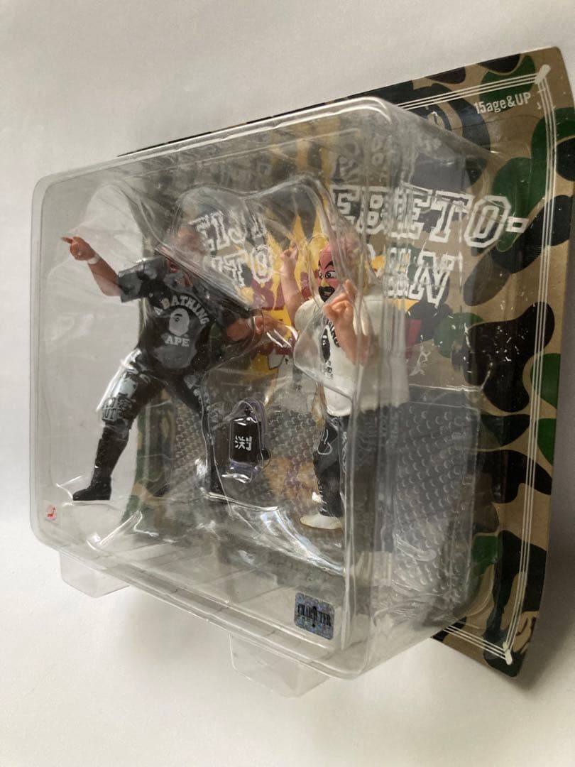 武藤敬司 & えべ藤さん A BATHING APE 超レア・フィギュア