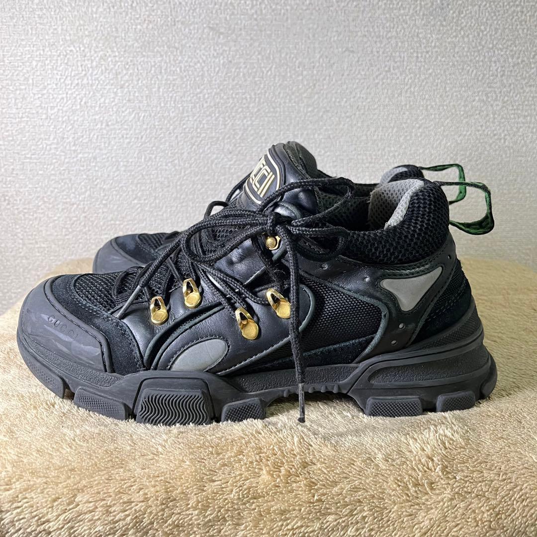 クーさん専用GUCCI フレッシュトレック レザー スニーカー ダッドスニーカー