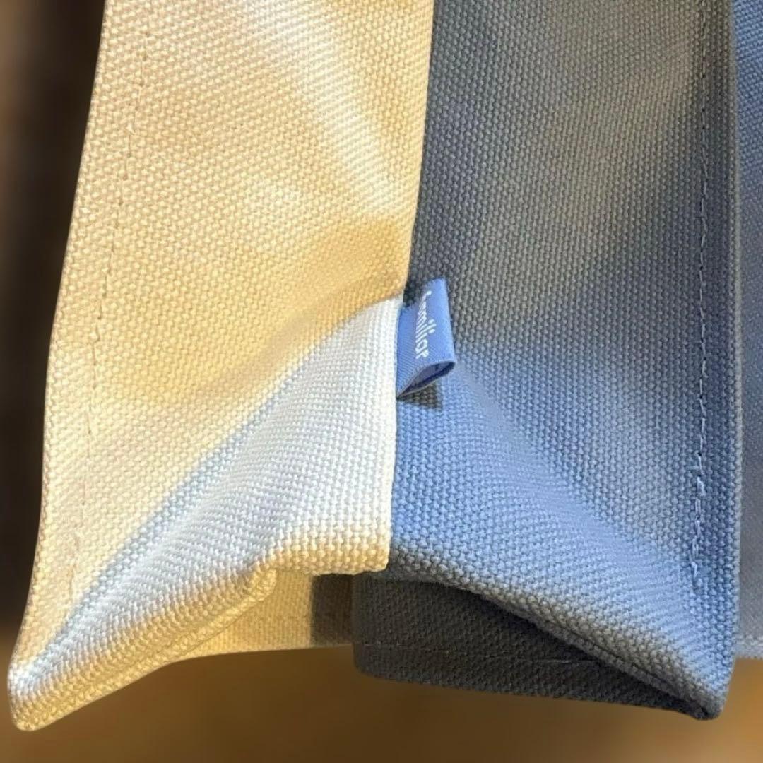 未使用★familiar ファミリア トートバッグ 推し活 水色 ママバッグ