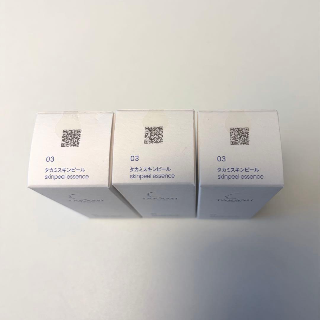 正規品 / 新品未開封 / タカミスキンピール30ml ×3本セット