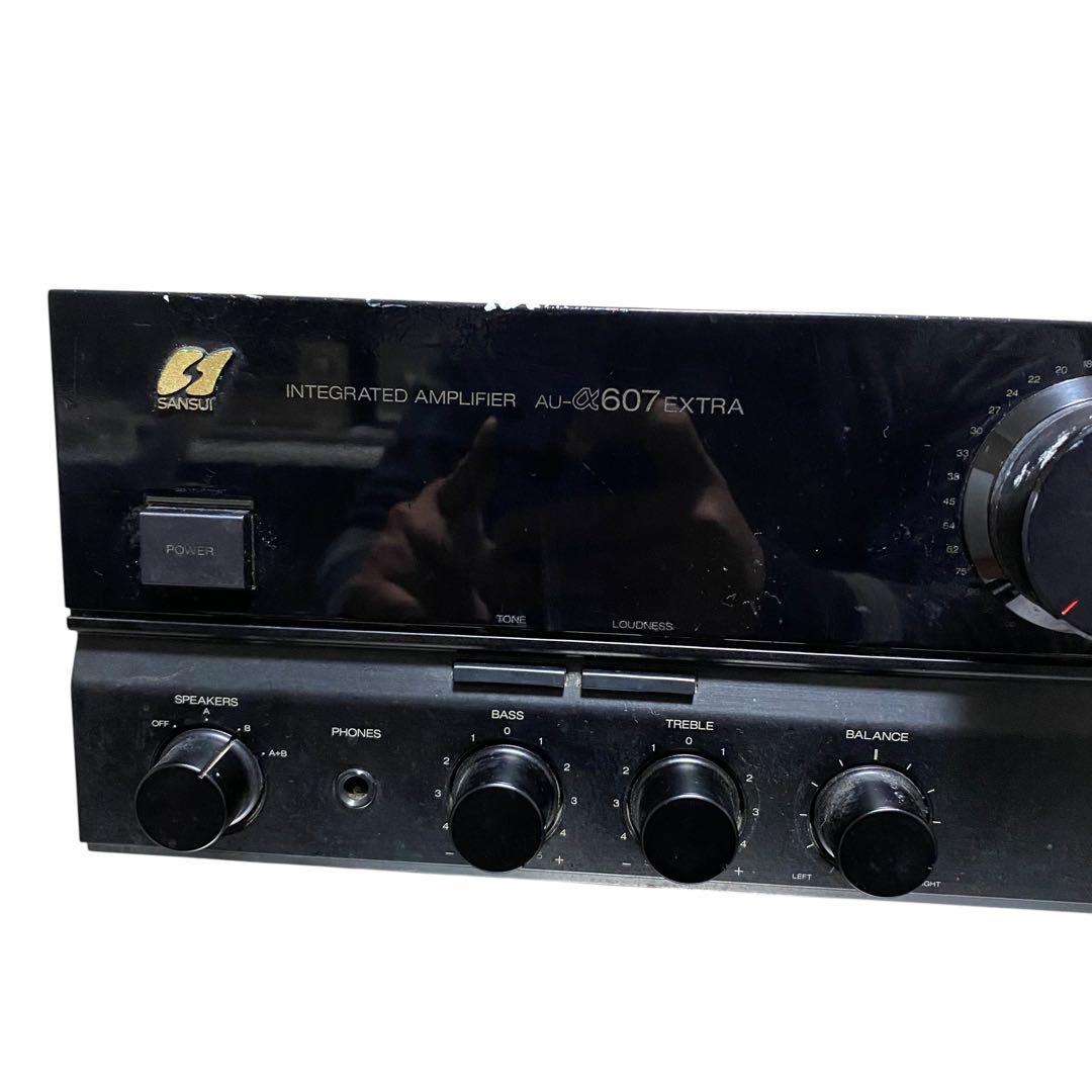 【ジャンク】SANSUI プリメインアンプ　AU-A607 EXTRA