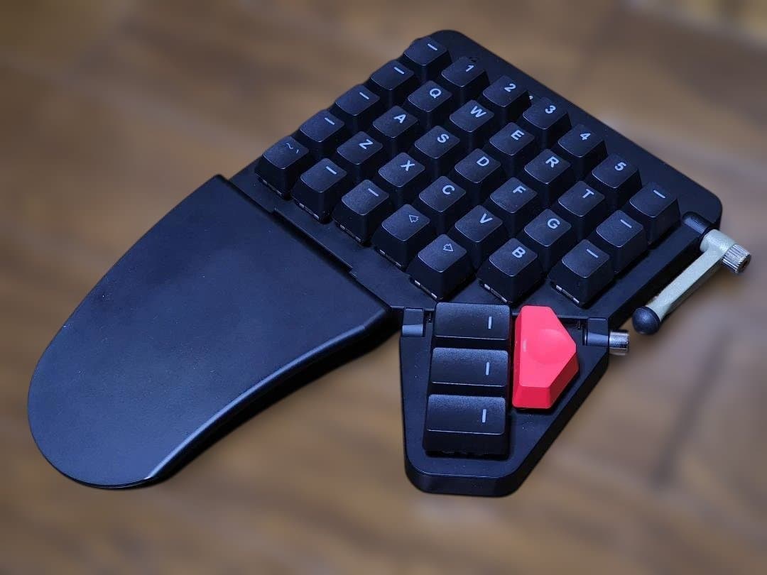 キーボード ZSA Moonlander Mark I Dark Matter Black