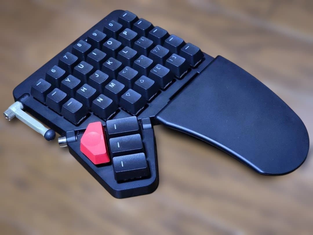 キーボード ZSA Moonlander Mark I Dark Matter Black