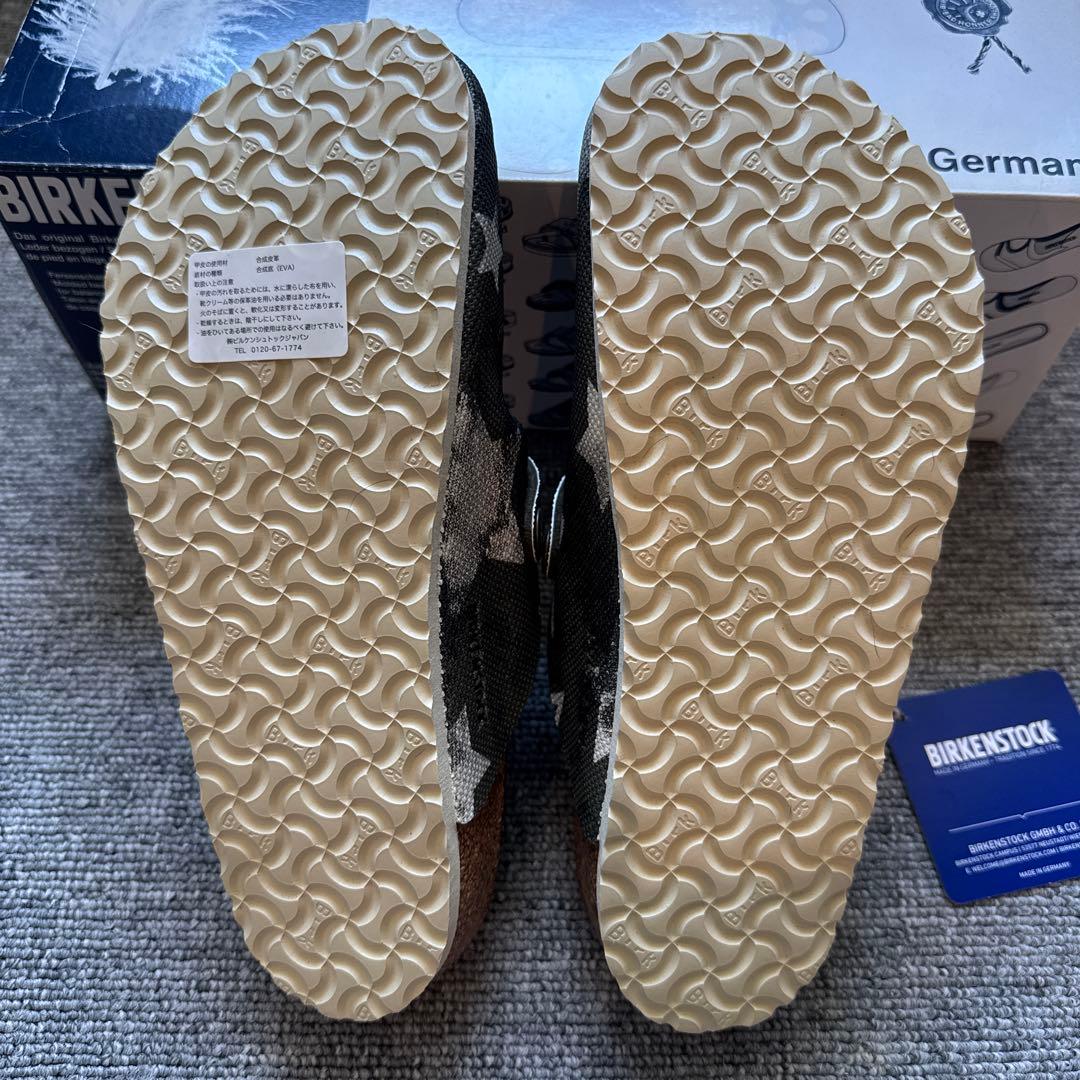 ビルケンシュトック キッズ ヴィンテージカーキ　星柄22cm