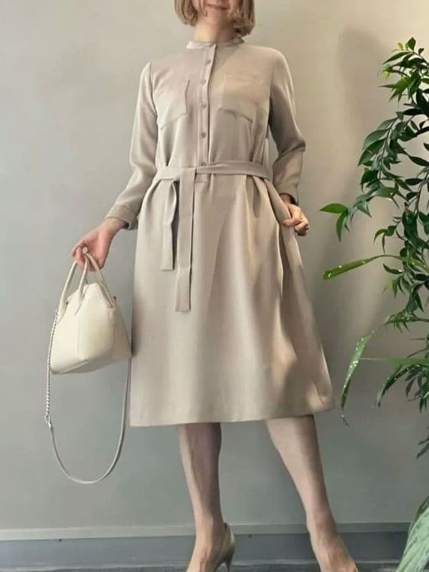 タグ付き未使用 ポールスチュアート ワンピース【ウォッシャブル】 ¥66,000