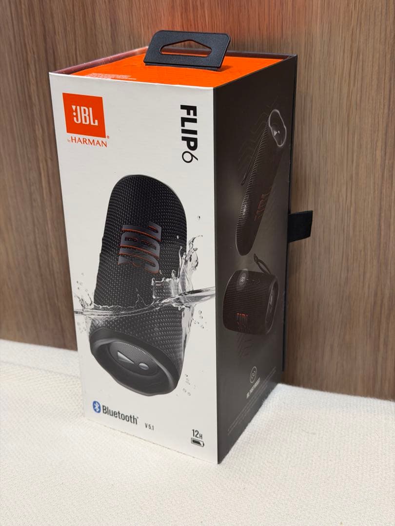 美品 JBL FLIP6 ブラック ワイヤレススピーカー